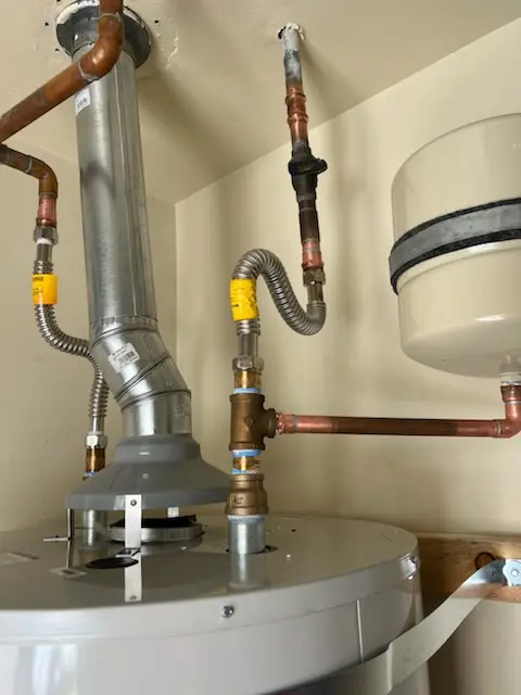Water heater installation and plumbing repair in Allegany