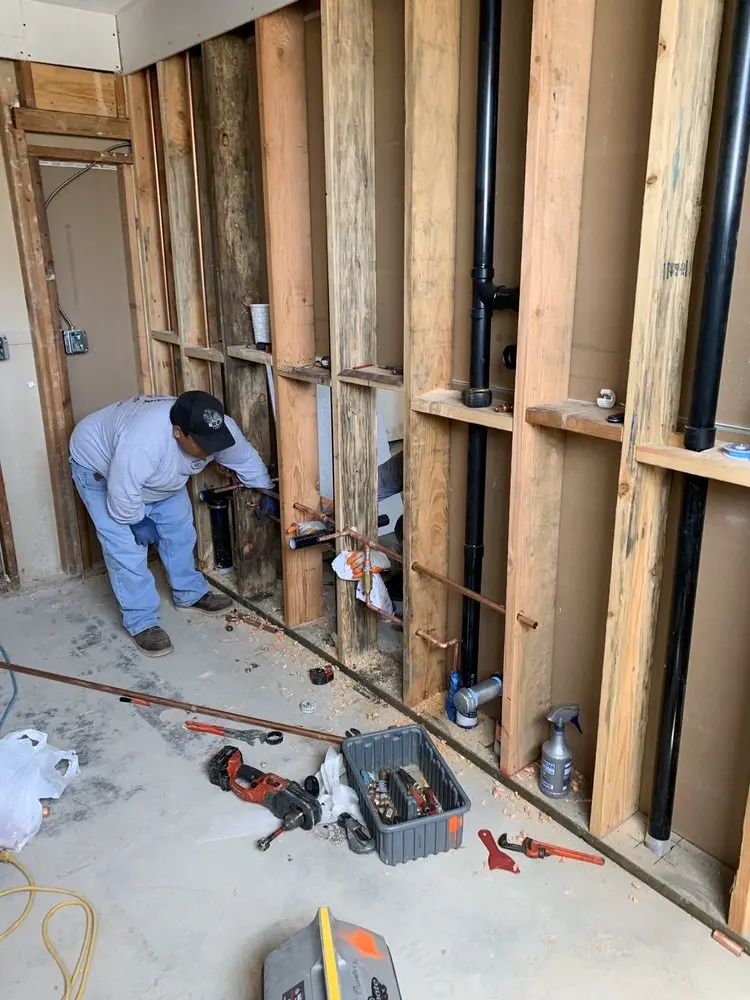 Commercial rough-in plumbing for Commercial Plumbing in Allegany